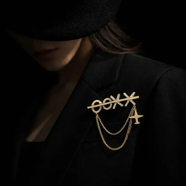 Gold_Stainless_Steel_Alloy_Brooch_For_Unisex