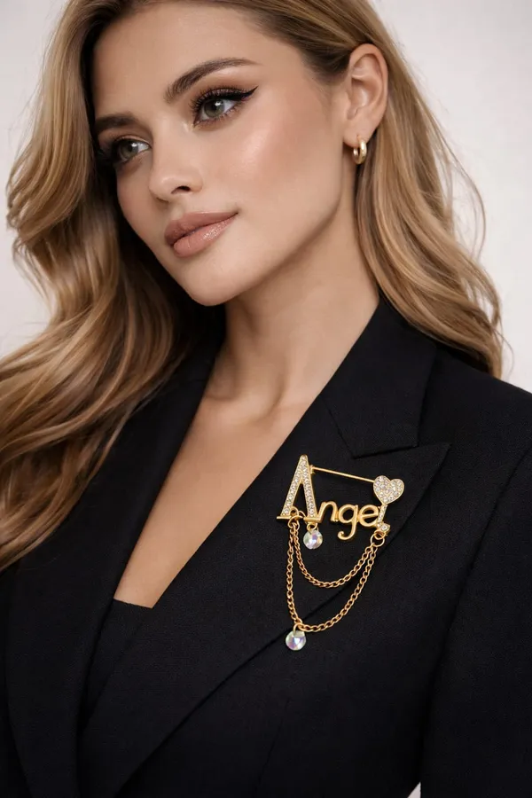 Gold_Stainless_Steel_Alloy_Brooch_For_Unisex