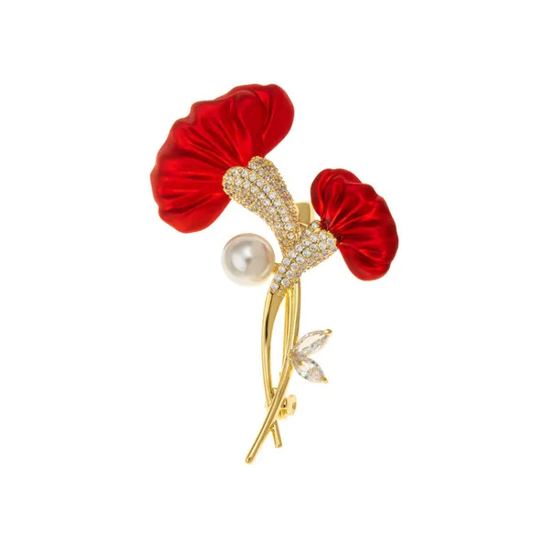 Red_Stainless_Steel_Alloy_Brooch_For_Unisex