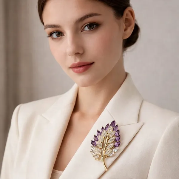 Purple_Stainless_Steel_Alloy_Brooch_For_Unisex