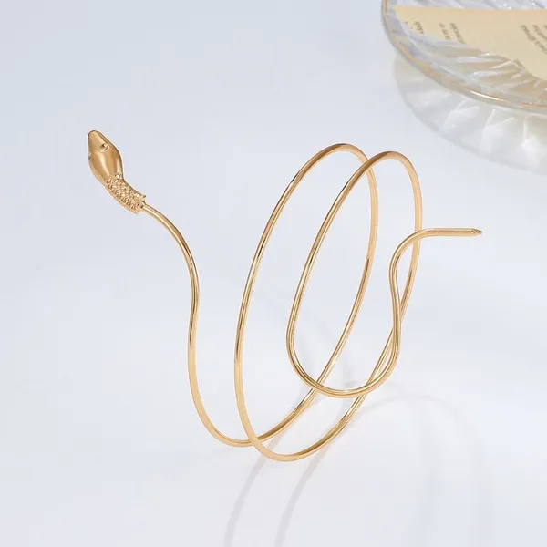 Gold_Stainless_Steel_Alloy_Armlet_For_Women