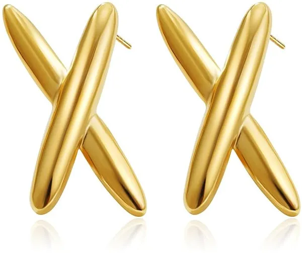 Gold_Stainless_Steel_Alloy_Earrings_For_Women