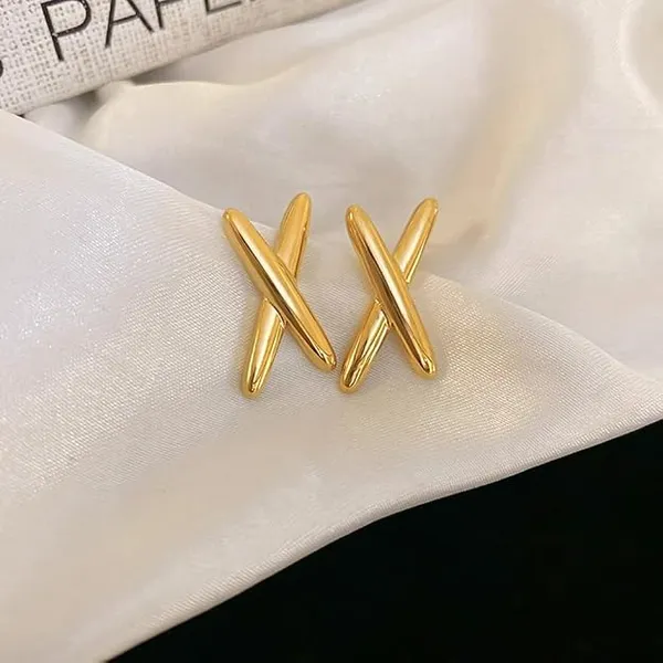 Gold_Stainless_Steel_Alloy_Earrings_For_Women