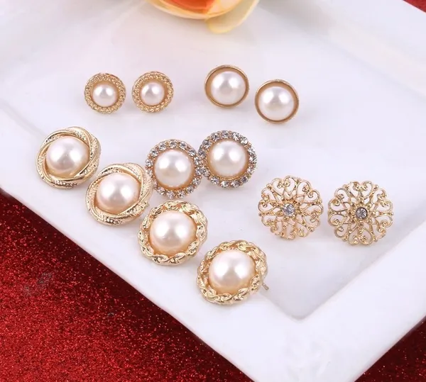 Gold_Stainless_Steel_Alloy_Earrings_For_Women_Set_Of_6