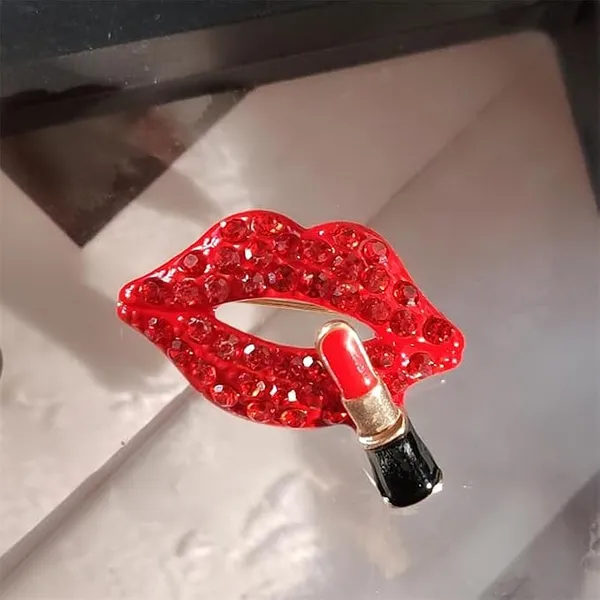 Red_Stainless_Steel_Alloy_Brooch_For_Unisex
