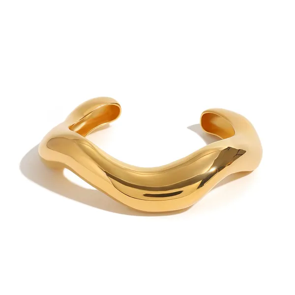 Gold_Stainless_Steel_Alloy_Bracelet_For_Women