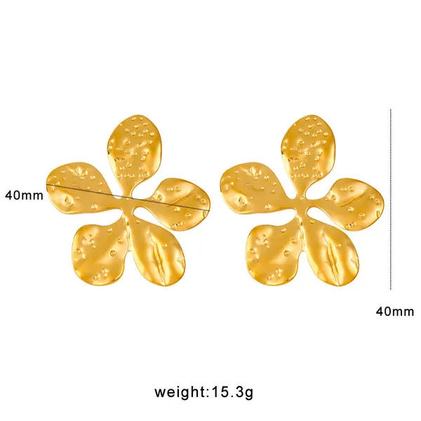 Gold_Stainless_Steel_Alloy_Earrings_For_Women