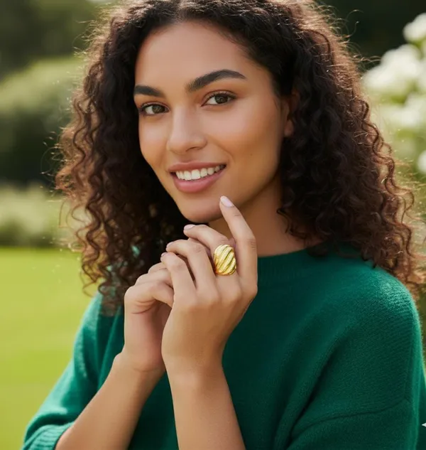 Gold_Stainless_Steel_Alloy_Ring_For_Women