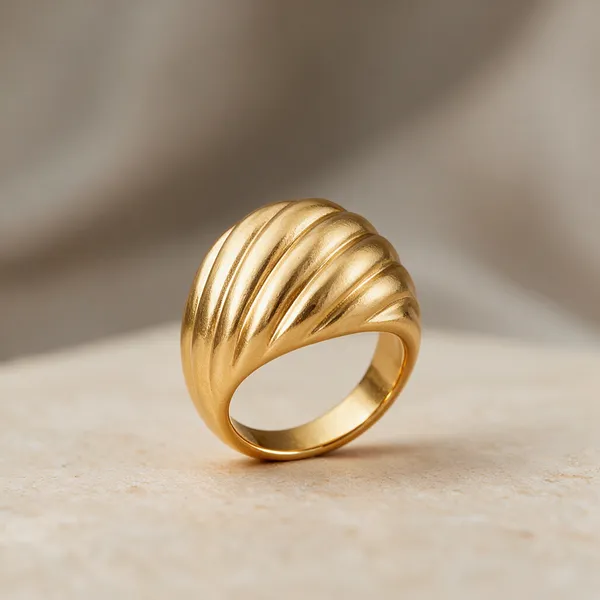 Gold_Stainless_Steel_Alloy_Ring_For_Women