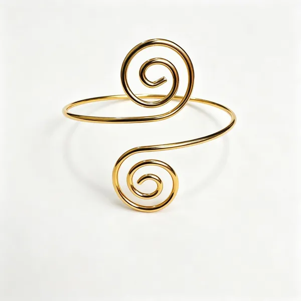 Gold_Stainless_Steel_Alloy_Armlets_For_Women