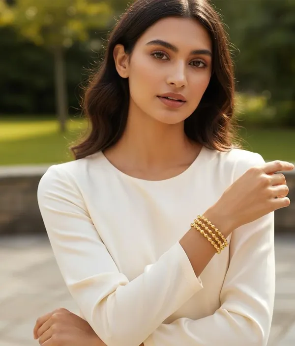 Gold_Stainless_Steel_Alloy_Bracelet_For_Women