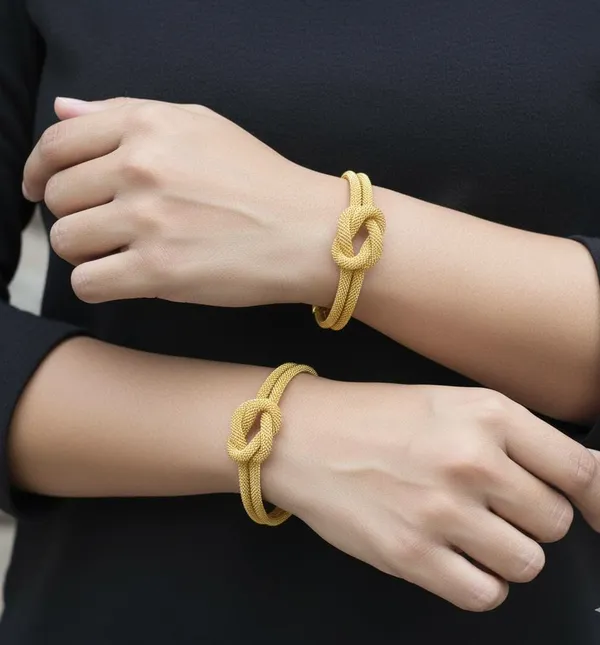 Gold_Stainless_Steel_Alloy_Bracelet_For_Women