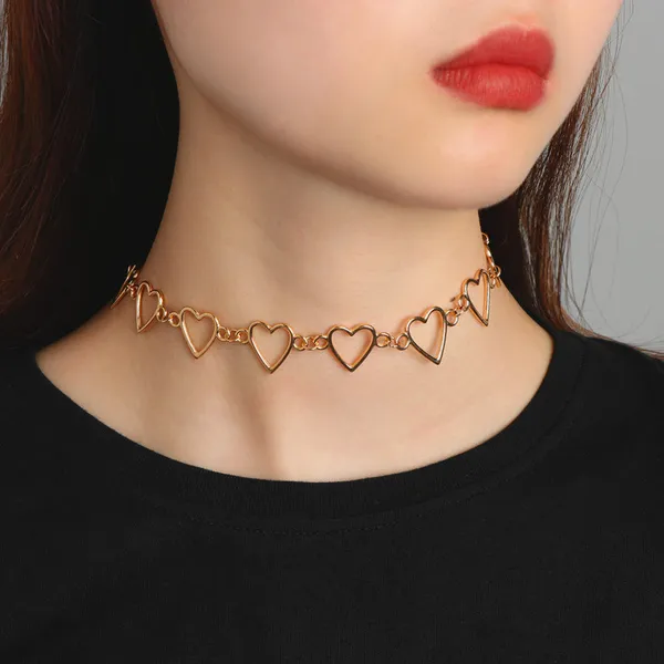 Gold_Stainless_Steel_Alloy_Necklace_For_Women