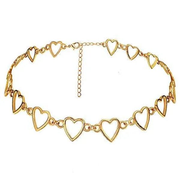 Gold_Stainless_Steel_Alloy_Necklace_For_Women