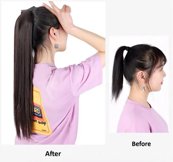 Black_Synthetic_Straight_Long_Tie-Up_Hair_Extension_For_Women
