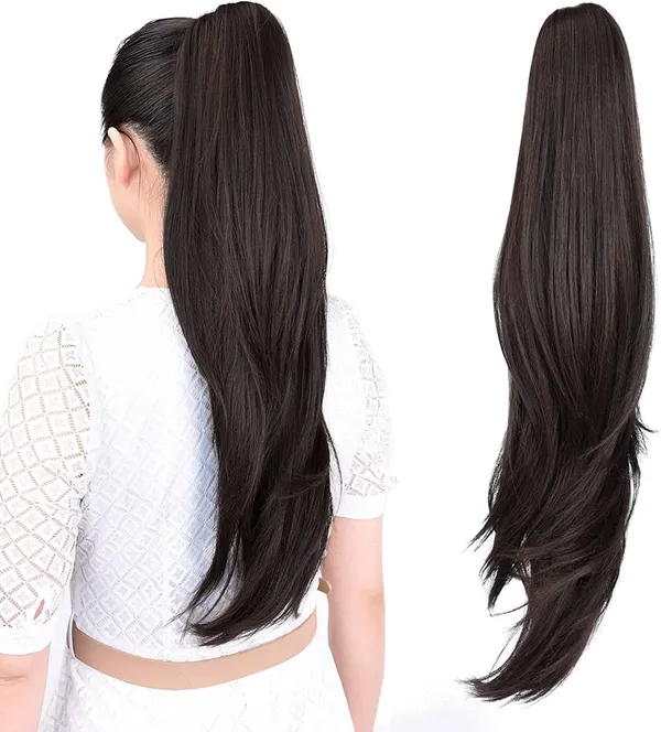 Black_Long_Wavy_Clip-On_Hair_Extension