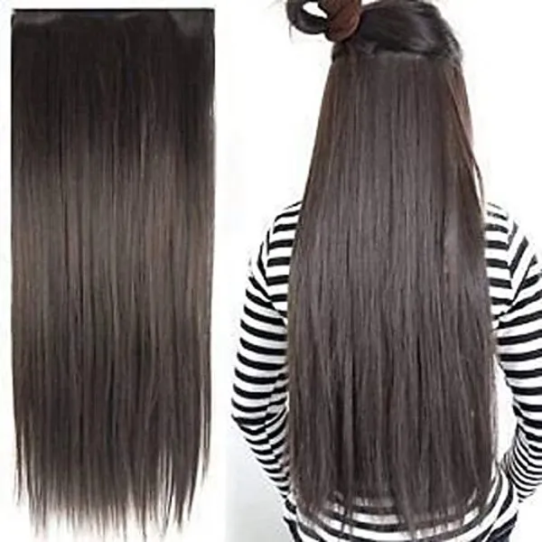 Black_Wavy_Clip-In_Hair_Extension_For_Women