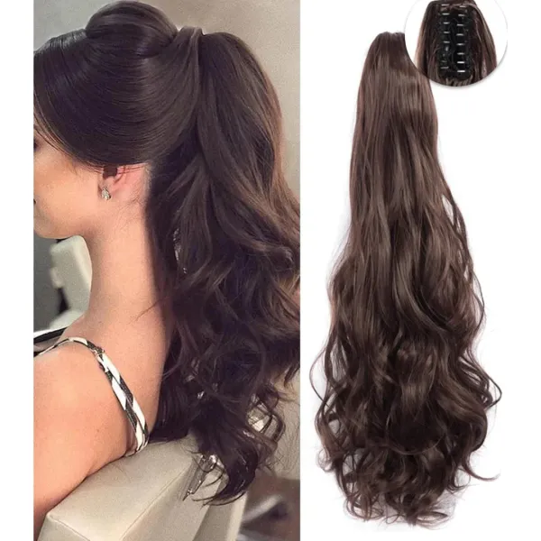 Black_Long_Wavy_Clip-On_Hair_Extension