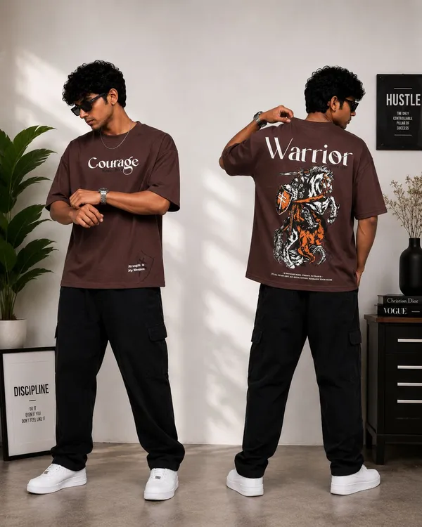 Oversized_Printed_COURAGE_T-Shirt_For_Men
