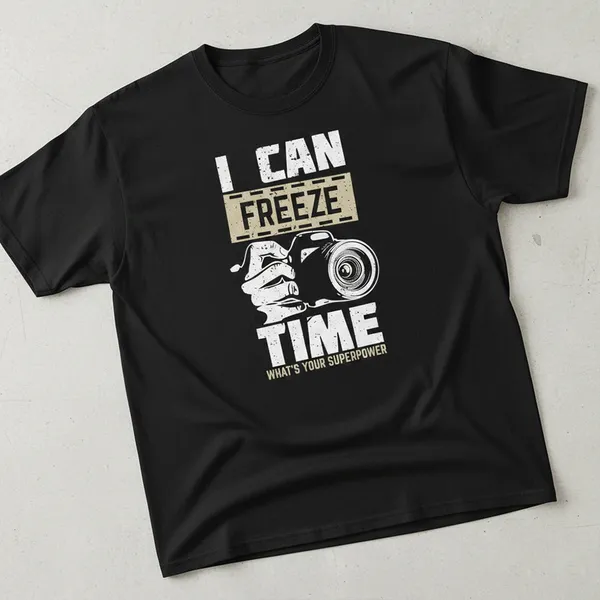 Black_Graphic_Print_Photography_T-Shirt_For_Men