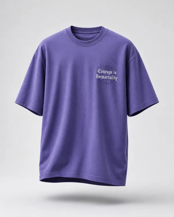Oversized_Printed_BRAVERY_T-Shirt_For_Men