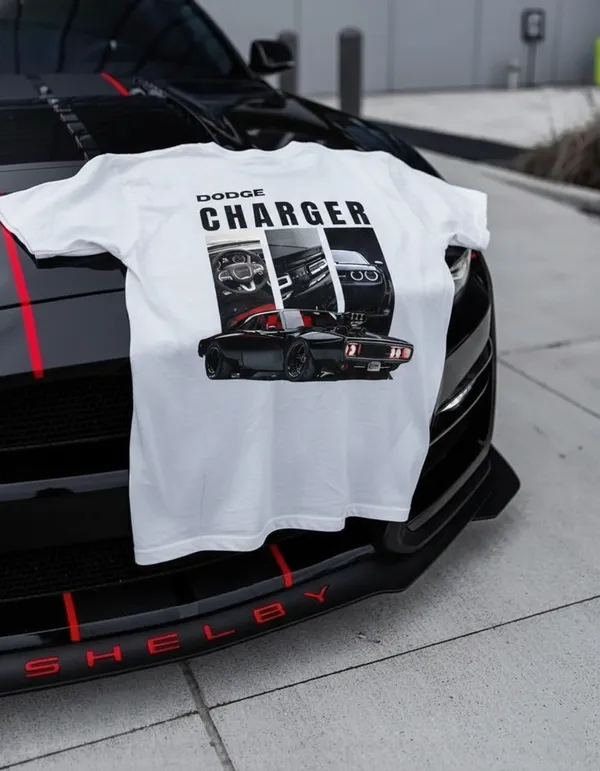 Black_Dodge_Charger_Graphic_Print_White_French_Terry_Cotton_T-Shirt