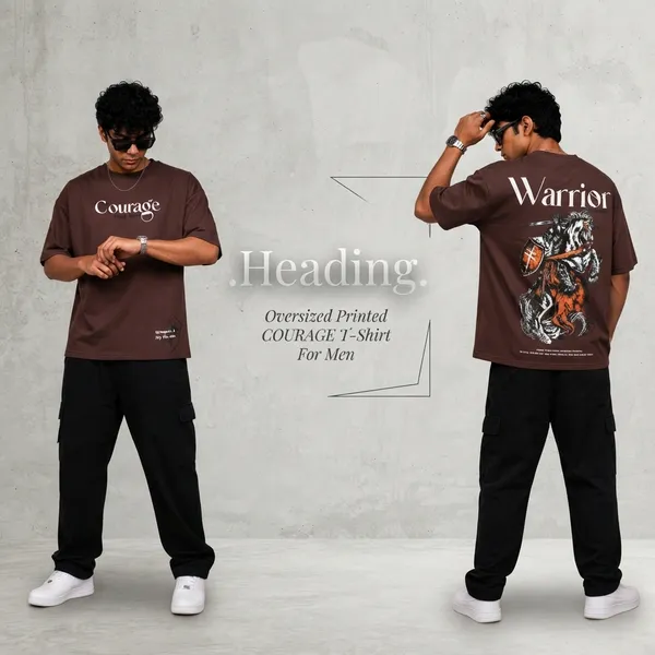 Oversized_Printed_COURAGE_T-Shirt_For_Men