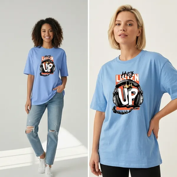 Blue_French_Terry_Cotton_Oversized_Graphic_Print_T-Shirt_For_Women