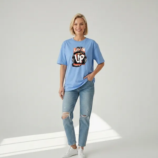 Blue_French_Terry_Cotton_Oversized_Graphic_Print_T-Shirt_For_Women