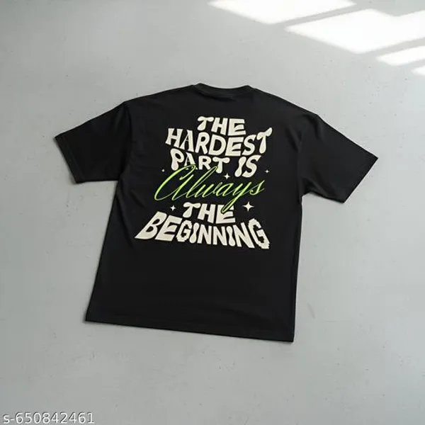 Oversized_Black_For_Men_And_Women_Happier_Than_Ever_Drop_Shoulder_Unisex_Baggy_Loose_Fit_French_Terry_Cotton_T-Shirts