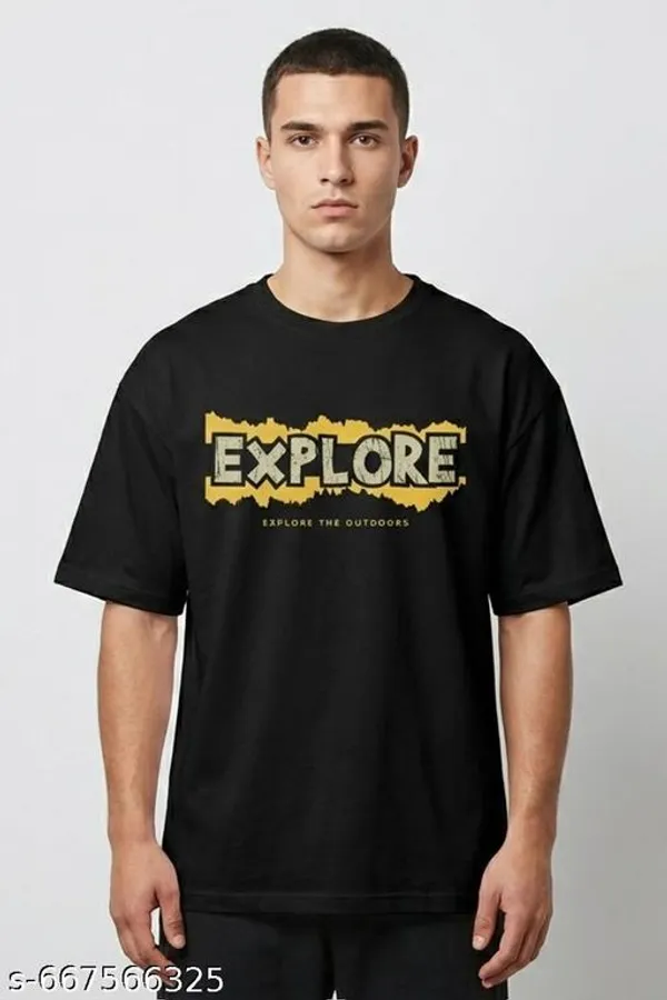 Graphic_Printed_T-Shirt_For_Unisex_Explore_Casual_Half_Sleeve_Round_Neck_T-Shirt_French_Terry_Cotton