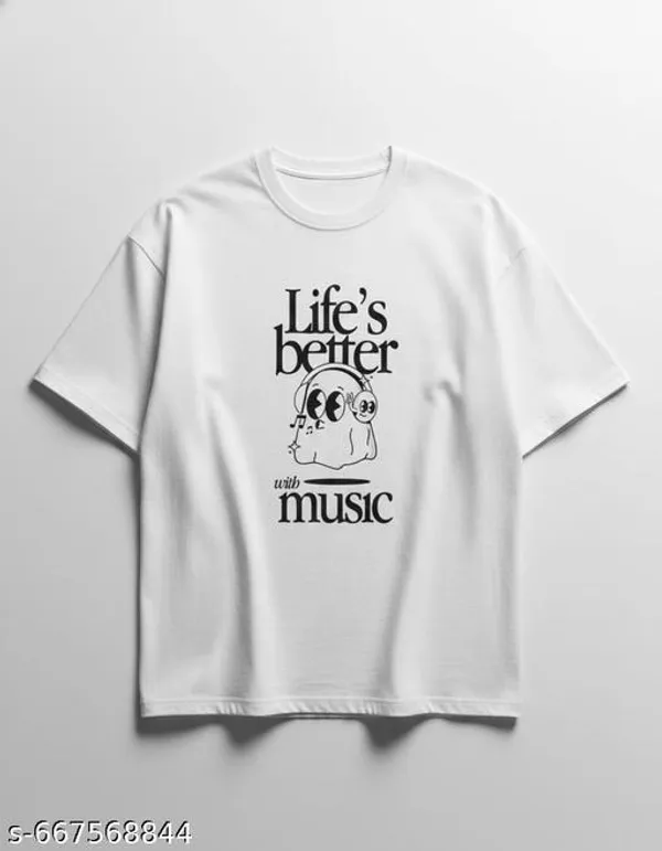 Oversized_French_Terry_Cotton_T-Shirt_Half_Sleeve_Drop_Shoulder_White_Unisex