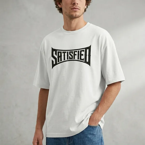 White_French_Terry_Cotton_Graphic_Print_Oversized_T-Shirt_For_Men
