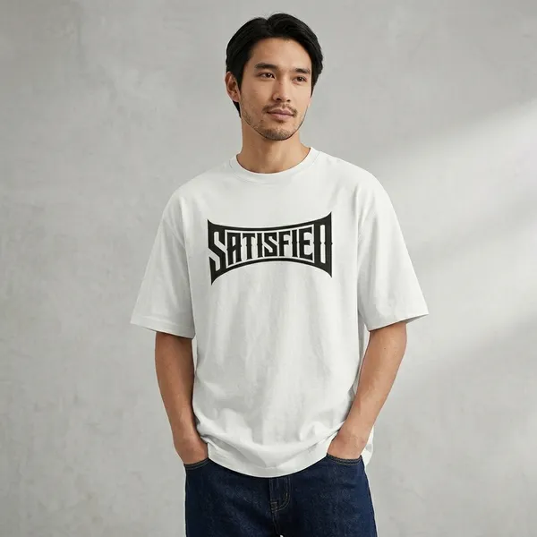 White_French_Terry_Cotton_Graphic_Print_Oversized_T-Shirt_For_Men
