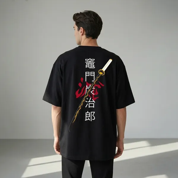 Oversized_Anime_Black_T-Shirt_For_Men