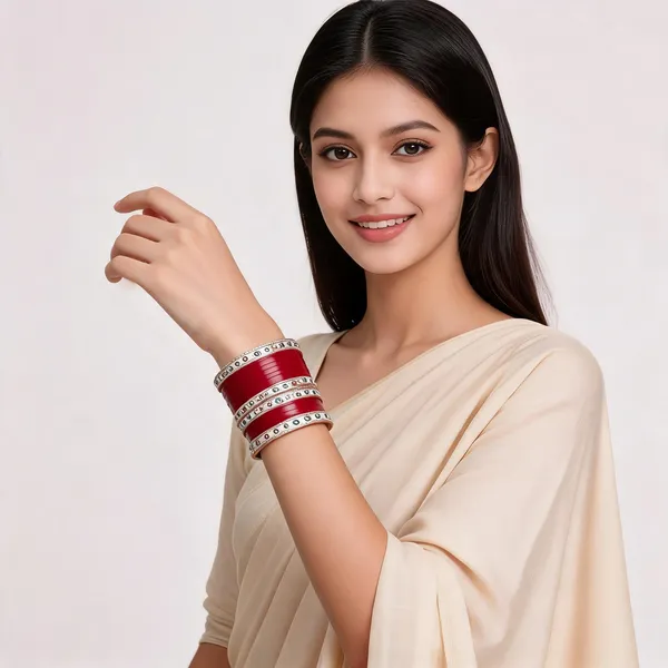 Red_Enamel_Stone_Studded_Lacquer_Bridal_Bangle_Set_For_Women