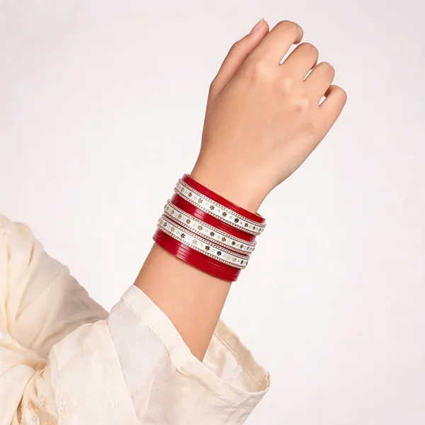 Red_Lac_Kada_Stone_Studded_Bridal_Bangle_Set_For_Women