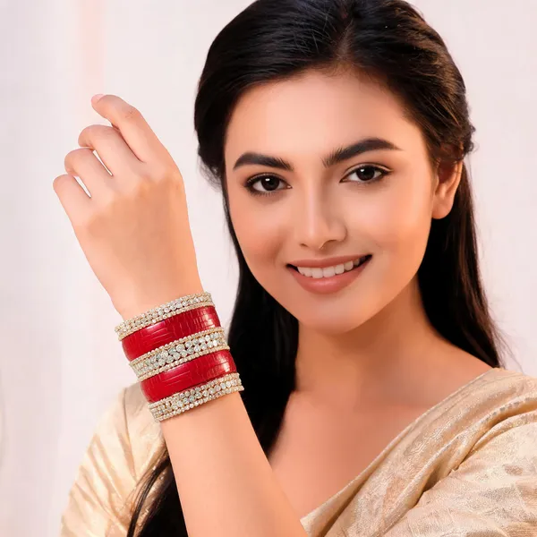 Red_Gold_Lacquer_Stone_Studded_Bridal_Chuda_Bangle_Set_For_Women