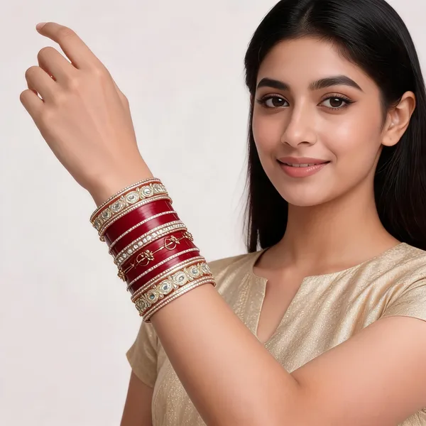 Red_Gold_Kundan_Stone_Studded_Bridal_Chuda_Bangle_Set_For_Women