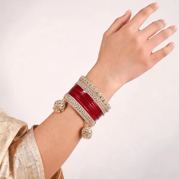 Red_Maroon_Gold_Kundan_Lacquer_Chura_Bridal_Bangle_Set_For_Women