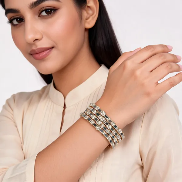 Gold_Metal_Stone_Studded_Mirror_Work_Bangles_For_Women