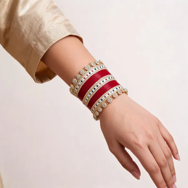 Red_Gold_Kundan_Studded_Bridal_Chuda_Bangle_Set_For_Women