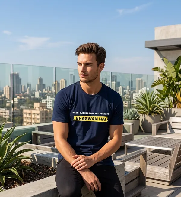 Blue_Pure_Cotton_Relaxed_Fit_Hindi_Graphic_T-Shirt_For_Men