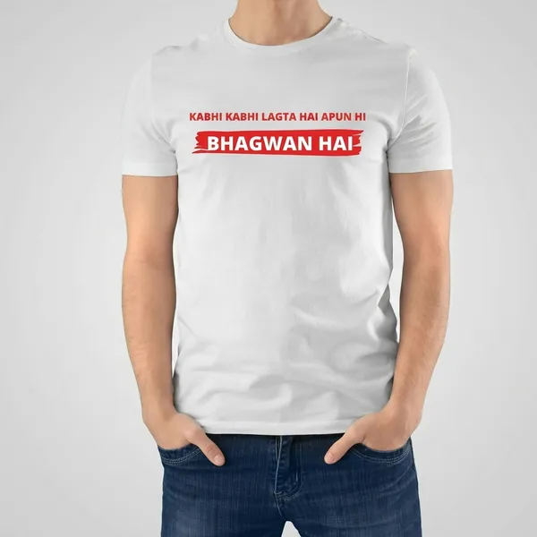 White_Pure_Cotton_Relaxed_Fit_Hindi_Graphic_T-Shirt_For_Men