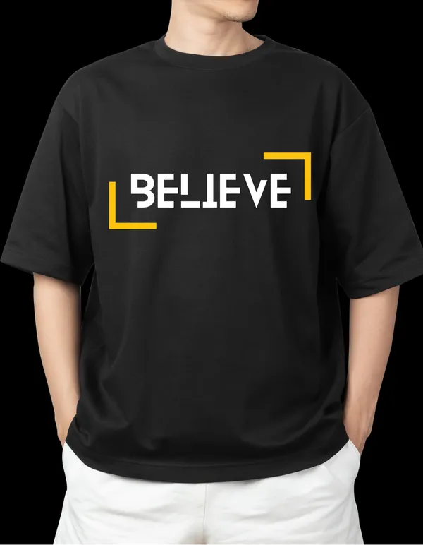 Black_Pure_Cotton__Believe_Motivational_T-Shirt_For_Men