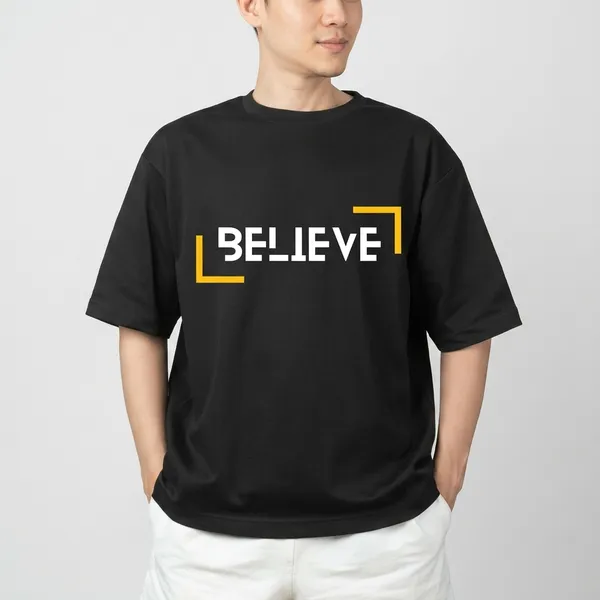 Black_Pure_Cotton__Believe_Motivational_T-Shirt_For_Men