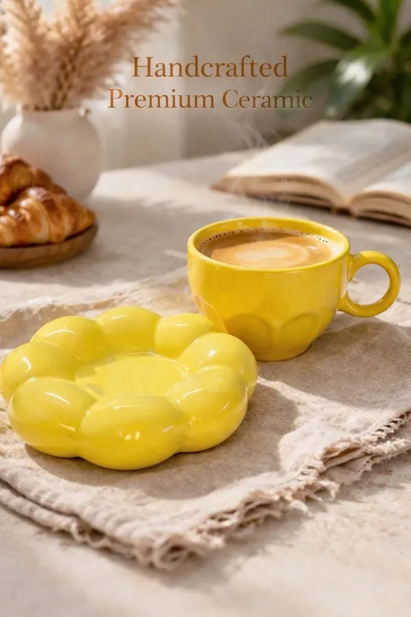 Bubble_Cup_Saucer_Set_Sunflower_Design_Ceramic_Coffee_Mug_With_Saucer_240_Ml_Yellow_Tea_Coffee_Cup_Set_For_Home_Office_Gifting_Pack_Of_1