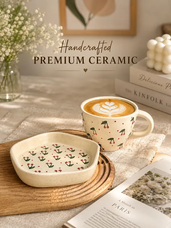 Ceramic_Cherry_Tea_Cup_With_Saucer_Set_250_Ml_Handcrafted_Glossy_Finish_For_Home_Office_And_Cafe