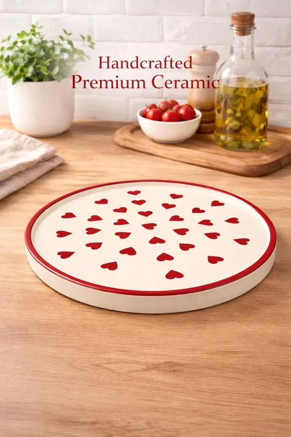 Ceramic_Heart_Print_Pizza_Plate_21_Cm_Round_Serving_Plate_Aesthetic_Snack_Pizza_Platter_For_Home_Cafe_Gifting