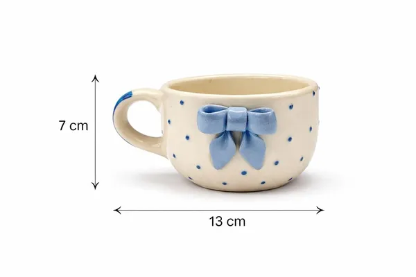 Handmade_Ceramic_Coffee_Mug_With_Blue_Bow_Design_220_Ml_Cute_Aesthetic_Tea_Milk_Mug_Gift_For_Best_Friend_Girls_Women_Cold_Coffee_Green_Tea_Cup_Birthday_Gift_Home_Office_Use